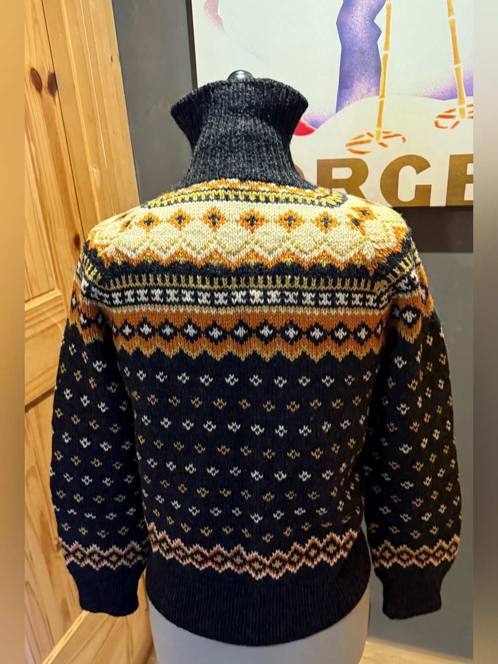 Vintage William Schmidt Après Ski/Norwegian Wool Handmade Sweater Oslo, Norway - Picture 3 of 7